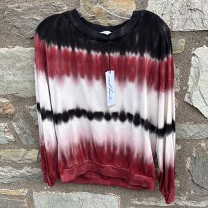 Red Haute Tie-Dye Shirt